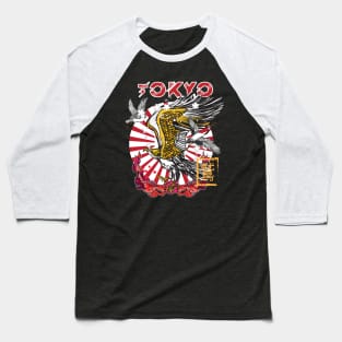 Eagle Japanese style. Baseball T-Shirt